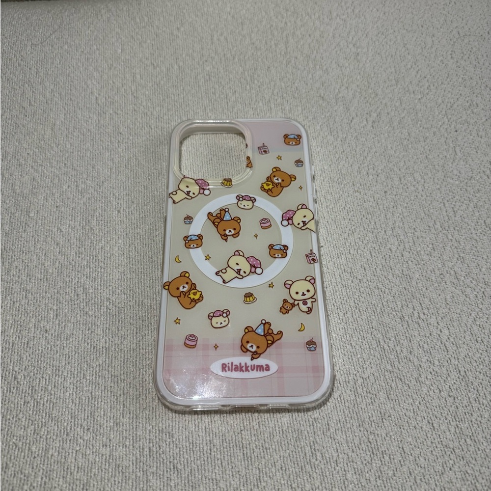 Cream Phone Case (Rilakkuma)